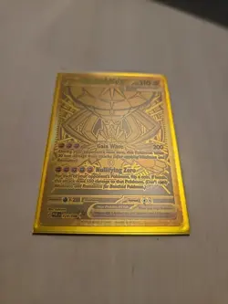 Mega Zygarde ex - Hyper Rare Gold - 124/088 ME03 Perfect Order Pokemon TCG - Image 1