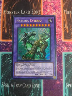 Yu-Gi-Oh! Naturia Exterio HA04-EN055 1st Edition Secret Rare NM - Image 1