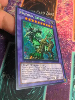 Yu-Gi-Oh! Naturia Exterio HA04-EN055 1st Edition Secret Rare NM - Image 2