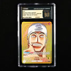 CGC 10 PRISTINE 2023 One Piece JPN Enel OP05-098 L (Alt Art) - Image 1