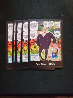 One Piece TCG 2nd Anniversary Don Set of 5 - Image 1