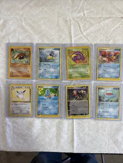 Lot Of 8 Pokemon Cards - Image 1