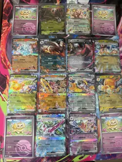 Pokemon 16 Card Lot nm V Max Mega Amazing Ex HOLO Rare Hits Only D82 - Image 1