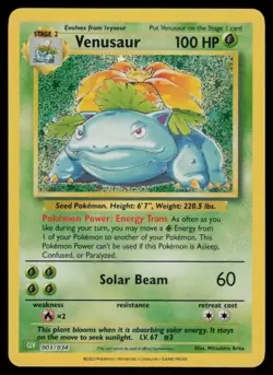 Venusaur Holo Classic Collection Trading Card Game Classic 003/034 NM Pokemon - Image 1
