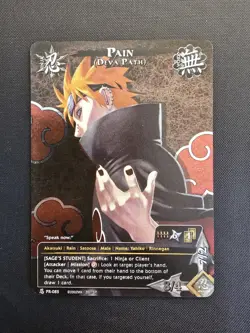 Naruto Tcg CCG Pain (Deva Path) Card Foil Promo English Near Mint - Image 1