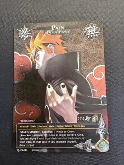 Naruto Tcg CCG Pain (Deva Path) Card Foil Promo English Near Mint - Image 2