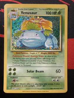 Venusaur 003/034 Trading Card Game Classic Holo - NM - Image 1