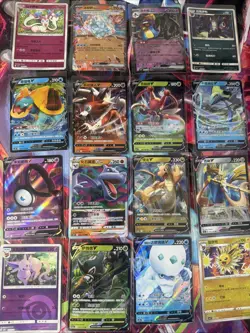 Pokemon 16 Card Lot nm V Max Mega Amazing Ex HOLO Rare Hits Only D81 - Image 1