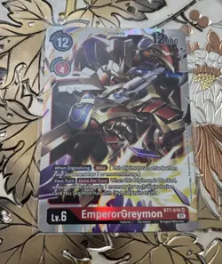 Digimon Card Game EmperorGreymon BT7-016 SR - Image 1