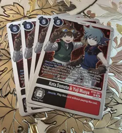 Digimon Card Game Playset Kota Domoto & Yuji Musya BT20-087 R Booster 2.5 - Image 1