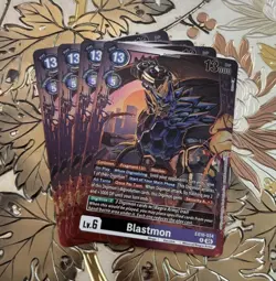 Digimon Card Game Playset Blastmon EX10-034 R Sinister Order - Image 1