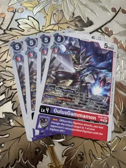 Digimon Card Game Playset GulusGammamon EX10-042 U Sinister Order - Image 1