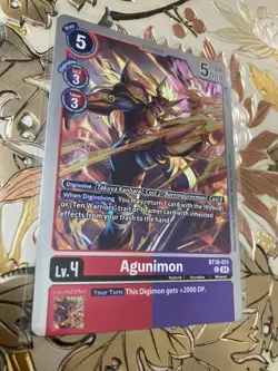 Digimon Card Game Single Agunimon BT18-011 Special Booster 2.0 - Image 1