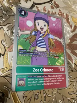 Digimon Card Game Single Zoe Orimoto BT18-090 Special Booster 2.0 - Image 1