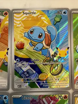Pokemon 2026 First Partner Illustration Collection Series 1 Promo set x6 Cards - Image 3