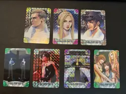 FINAL FANTASY 8 VIII CARDDASS 7 CARD SET - Image 1
