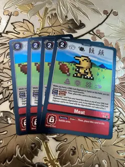 Digimon Card Game Playset Meat EX9-070 Rare Versus Monsters - Image 1