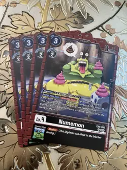 Digimon Card Game Playset Numemon EX9-050 U Versus Monsters - Image 1