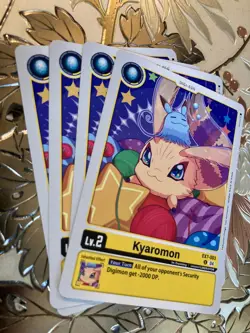 Digimon Card Game Playset Kyaromon EX7-003 Digimon LIBERATOR - Image 1