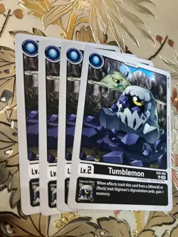 Digimon Card Game Playset Tumblemon EX8-005 U Chain of Liberation - Image 1