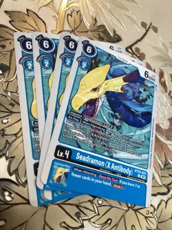 Digimon Card Game Playset Seadramon (X Antibody) BT20-024 C Special Booster 2.5 - Image 1