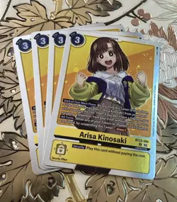 Digimon Card Game Playset Arisa Kinosaki BT22-088 R Cyber Eden - Image 1