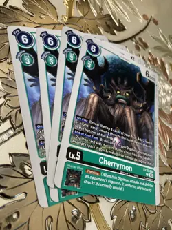 Digimon Card Game Playset Cherrymon BT15-050 C Exceed Apocalypse - Image 1