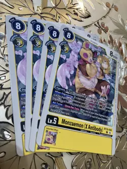 Digimon Card Game Playset Monzaemon (X Antibody) BT15-040 C Exceed Apocalypse - Image 1
