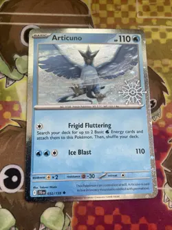 Articuno 032/159 NM Snowflake Stamp Pokemon Card - Image 1