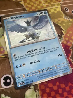 Articuno 032/159 NM Snowflake Stamp Pokemon Card - Image 2