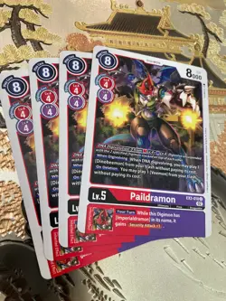 Digimon Card Game Playset EX3-010 U Paildramon - Image 1