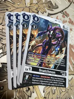 Digimon Card Game Playset Snatchmon BT21-058 C World Convergence - Image 1