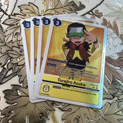 Digimon Card Game Playset Torajiro Asuka BT22-087 R Cyber Eden - Image 1