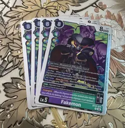Digimon Card Game Playset Fakemon BT22-075 R Cyber Eden - Image 1