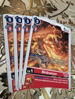 Digimon Card Game Playset Birdramon BT15-013 U Exceed Apocalypse - Image 1