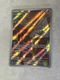 Drowzee 210/198 Scarlet And Violet Base Set Illustration Rare Pokemon Card 2023 - Image 3
