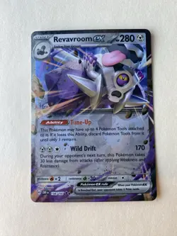 ⚙Revaroom ex 156/197 Pokemon Card - Obsidian Flames - NM - Image 1
