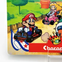 Super Mario World Mario Top Sun Bowser Peach Choropoo Card Nintendo Japan Rare - Image 4