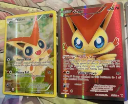 Victini Full Art 98/101, Promo XY117, and SVP Black Star Promo - 3 card lot - Image 2
