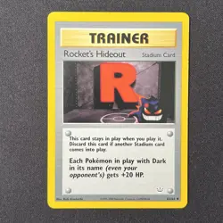 Rocket's Hideout 63/64 Neo Revelation Pokemon Card - Image 2