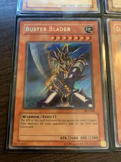Yugioh 6 Card Vintage Promo Lot - Blue Eyes, Red Eyes, And More - Image 5