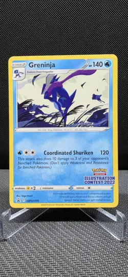 Greninja (Illustration Contest 2022) SWSH305 SWSH: Sword & Shield Promo Cards... - Image 1