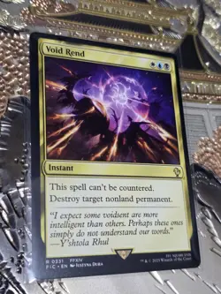 Magic the Gathering Void Rend R Commander: FINAL FANTASY 331 NM - Image 1