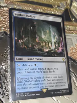 Magic the Gathering Sunken Hollow R Commander: FINAL FANTASY 429 NM - Image 1