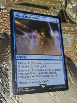 Magic the Gathering Rite of Replication R Commander: FINAL FANTASY 270 NM - Image 1