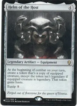 MTG: The List Reprints: Helm of the Host: Lightly Played Condition - Image 1