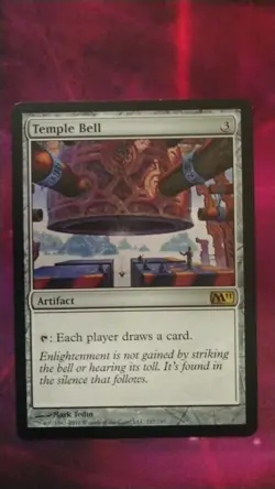 MTG Temple Bell - Magic 2011 (M11) - LP, Lightly Played - Image 1