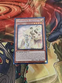 Mannadium Riumheart MP24-EN079 Prismatic Secret Rare 1ST ED NM Yugioh - Image 1