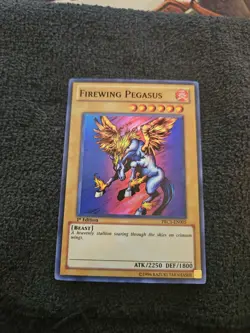 Firewing Pegasus - PRC1-EN005 - Super Rare - 1st Edition YuGiOh! YGO MISC - Image 1