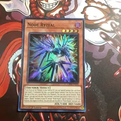 1x Yu-Gi-Oh! Node Ryzeal - CRBR-EN002 - Super Rare - 1st Edition - NM - Image 1